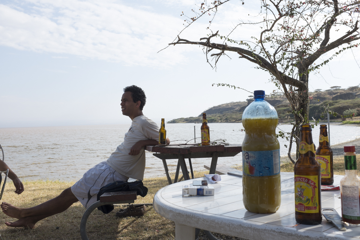 That's Kevin with some tej (mead, basically)