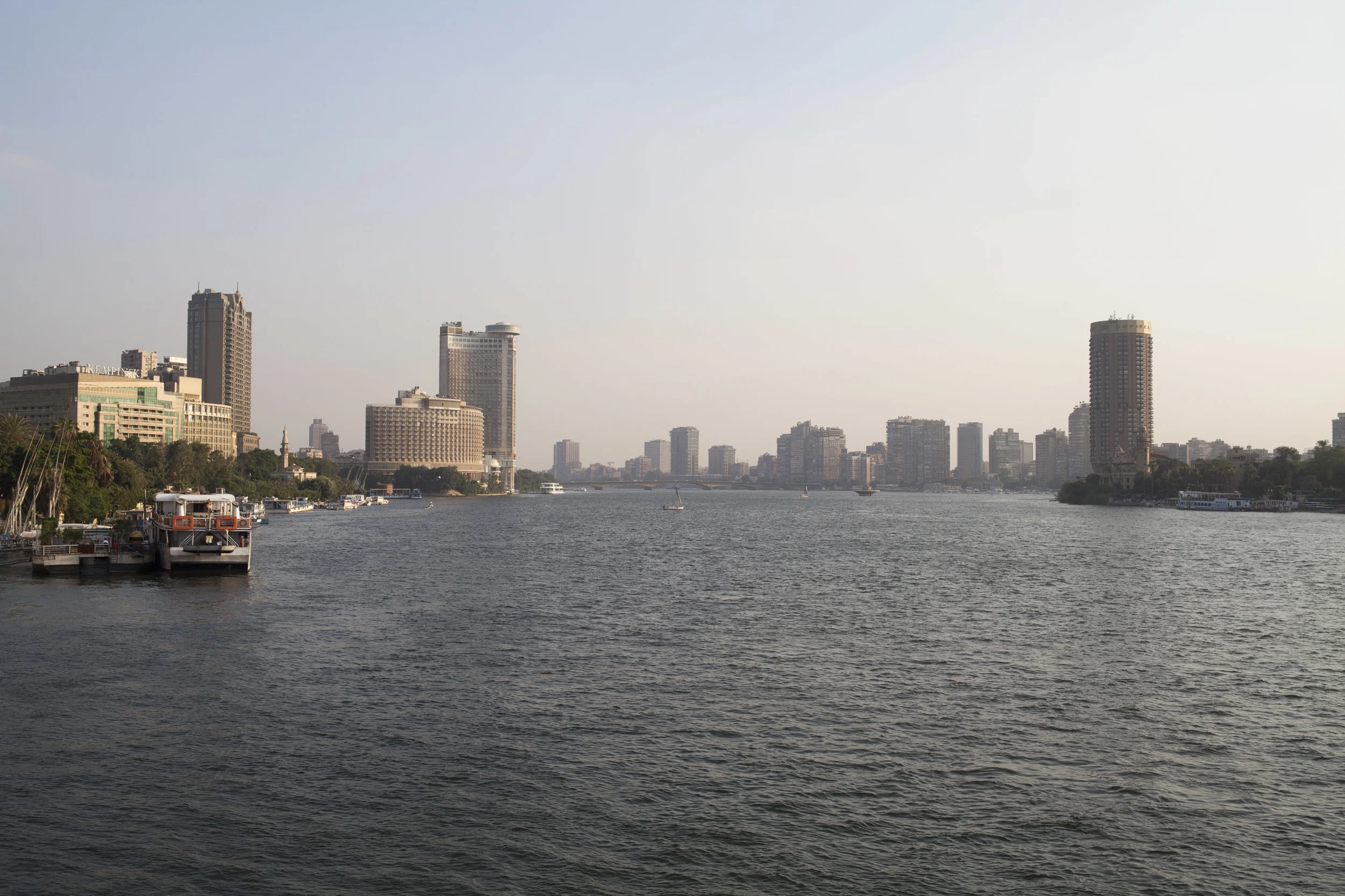 A view down the Nile.