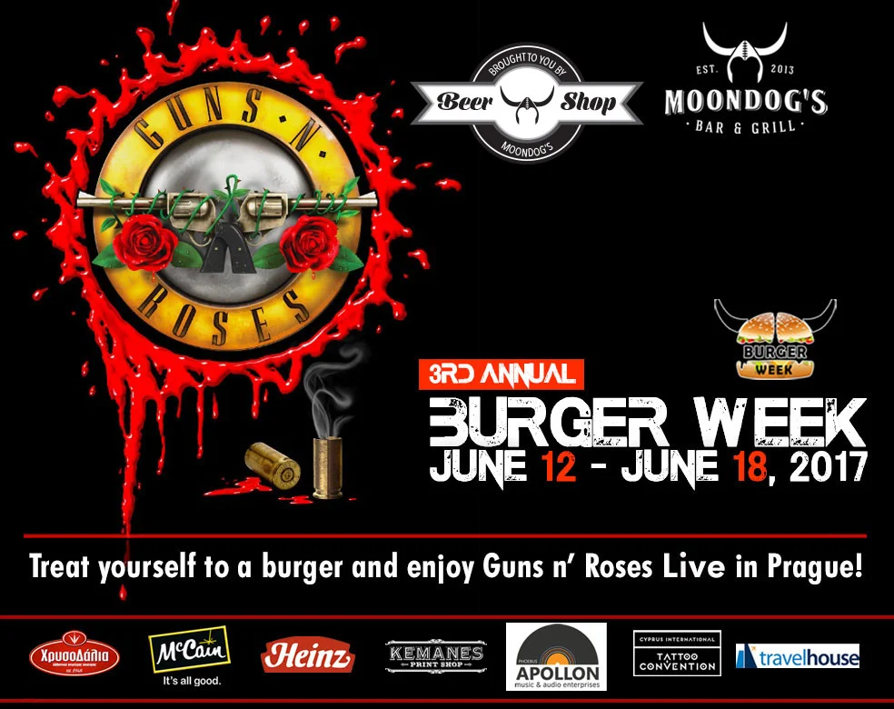 Το μενού του Burger Week 12 - 18 June | 2017