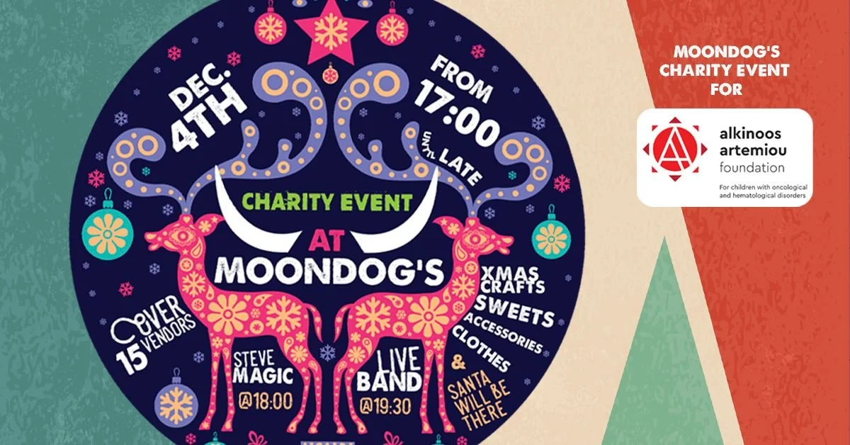 Επιστρέφει το 7ο φιλανθρωπικό παζαράκι του Moondog’s Bar and Grill