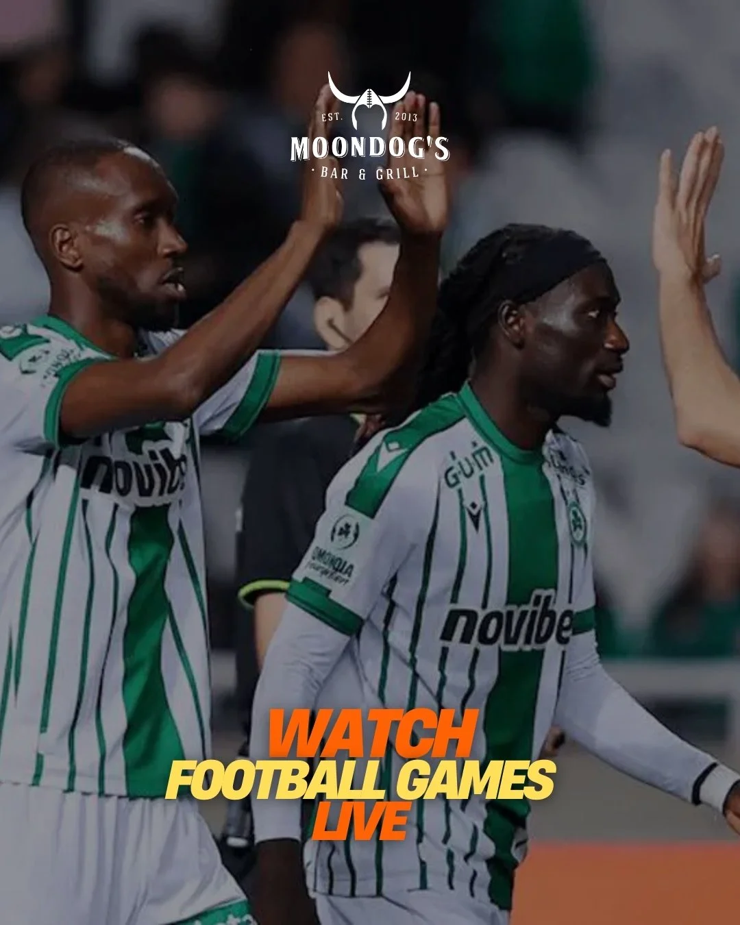 Watch Europa &amp; Conference League LIVE ⚽

Reservations:
🔗 online - link in bio
📞 Call us at 7000 6300
.
.
.
#moondogscy #footballnews #nicosianews