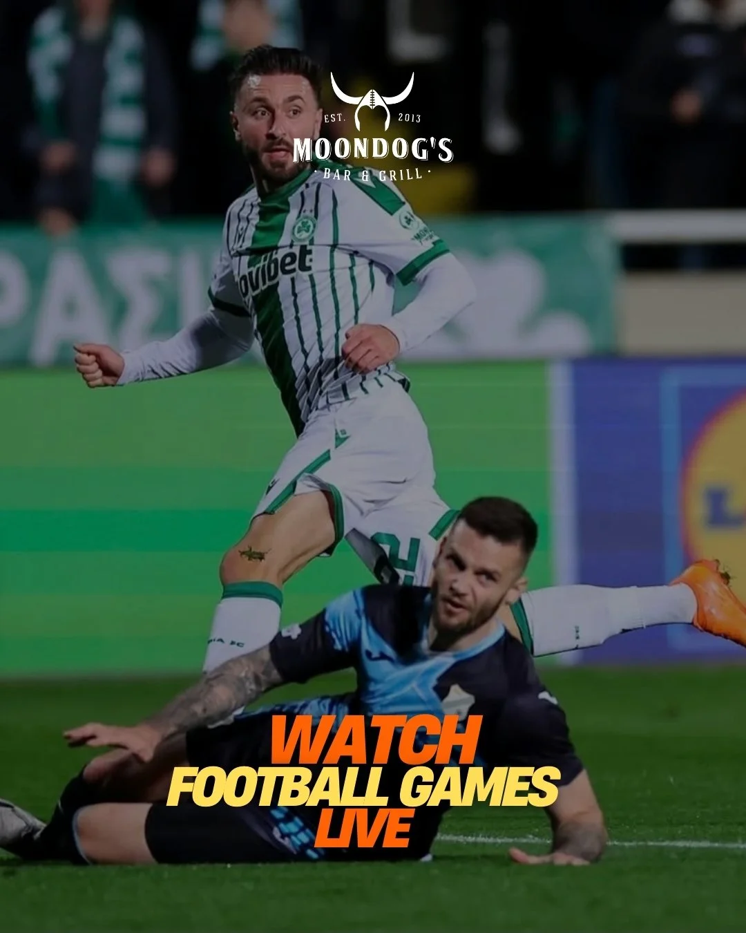 Watch Europa &amp; Conference League LIVE ⚽

Highlight game 💥
RIJEKA - &Omicron;&Mu;&Omicron;&Nu;&Omicron;&Iota;&Alpha;

Reservations:
🔗 https://tinyurl.com/2xfeu2ud
📞 Call us at 7000 6300