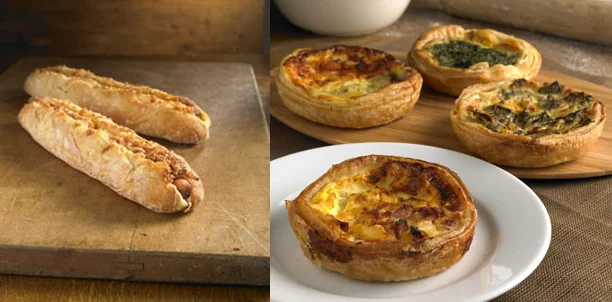 Chaud Saucisse - Quiche aux Legumes