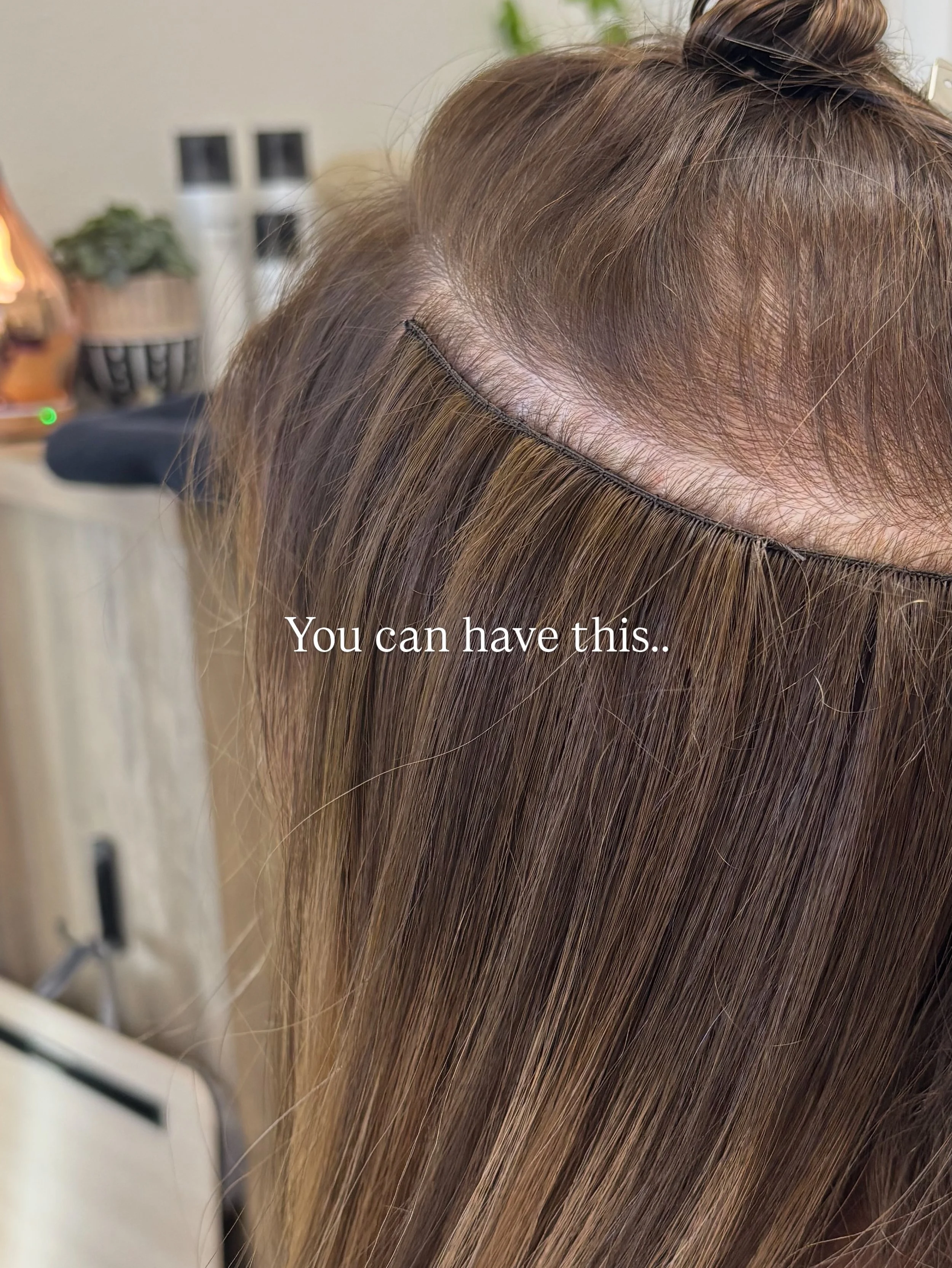Same client. Just a few hours apart.

When she sent me the second photo, I stopped in my tracks. I immediately told her, &ldquo;I need to see you ASAP.&rdquo; Three days later, I came in on my day off to save her hair.

Removing those old wefts was i