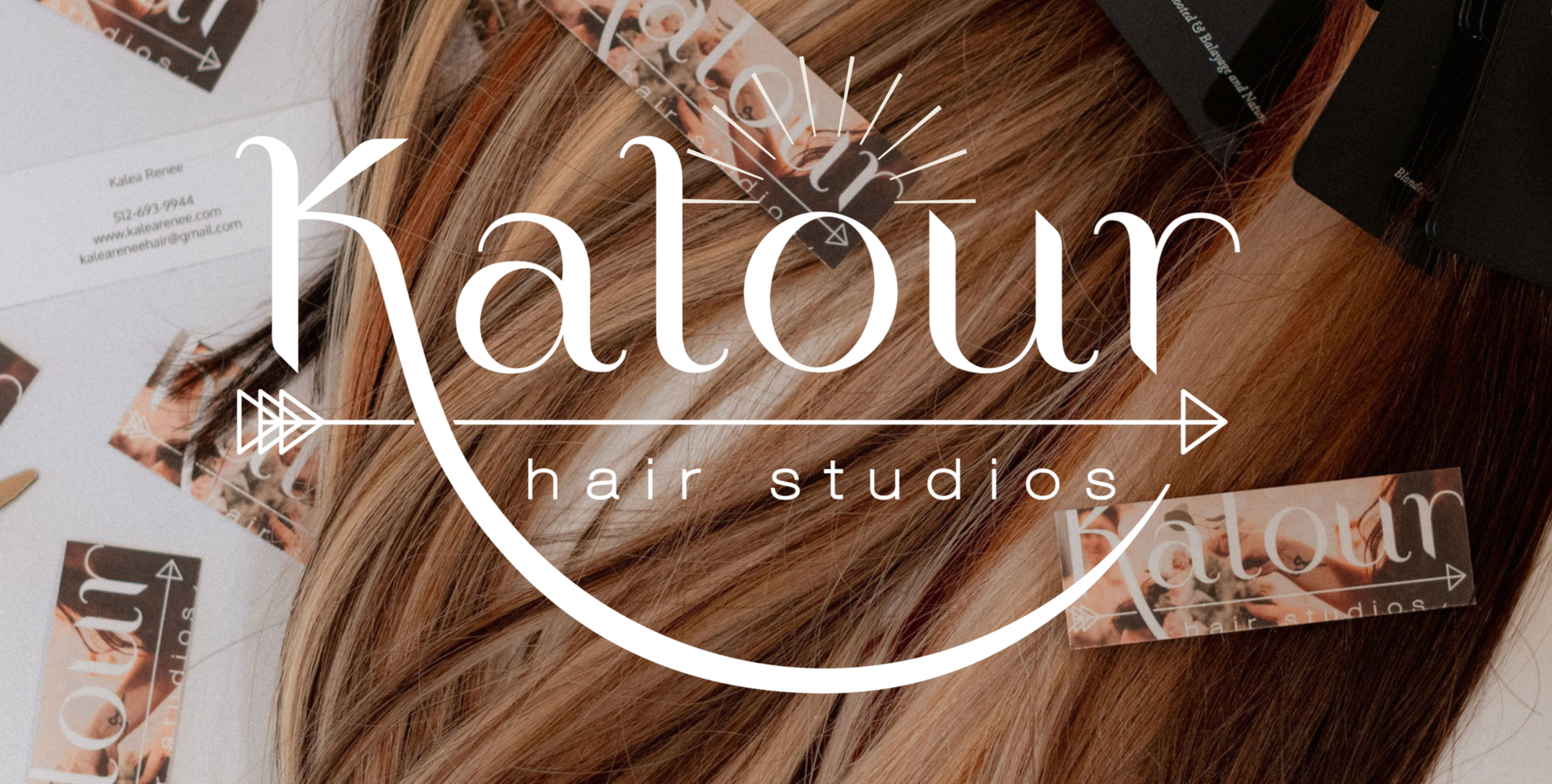 Premium hair extension brands used at Kalour Studios, Austin TX