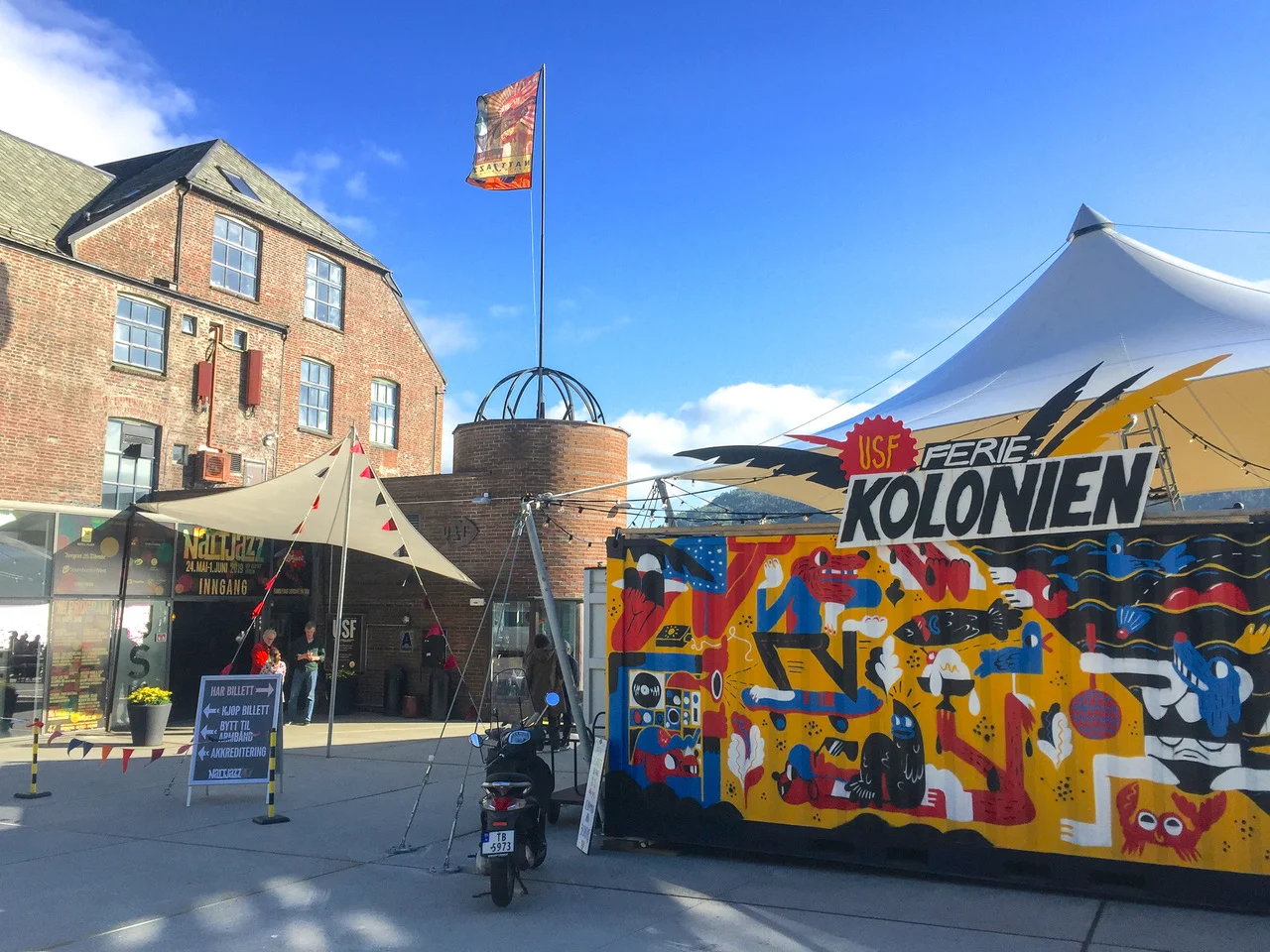 «Ferieglimt» at Kolonien