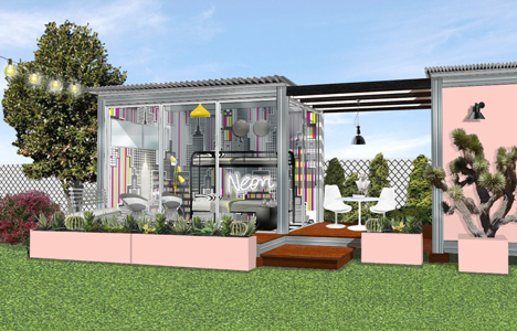 Pop-up exterior designed by Capital Cities