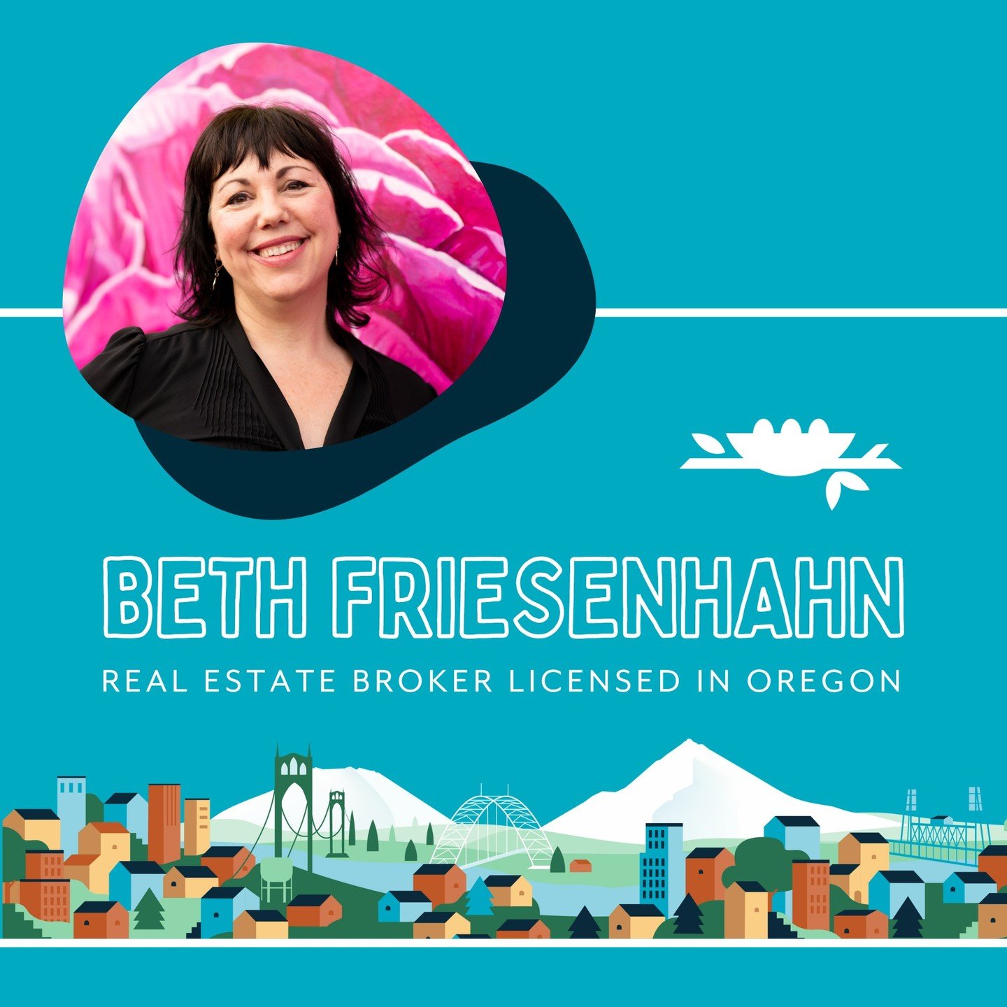 We are thrilled to announce Beth Friesenhahn has joined The Nest.

📌 THE FACTS 📌

&bull; Born in Seattle, WA. Grew up in Spokane and moved to Portland in the mid-90s. PNW born and raised! 

&bull; Background in Social Work before Real Estate. Licen