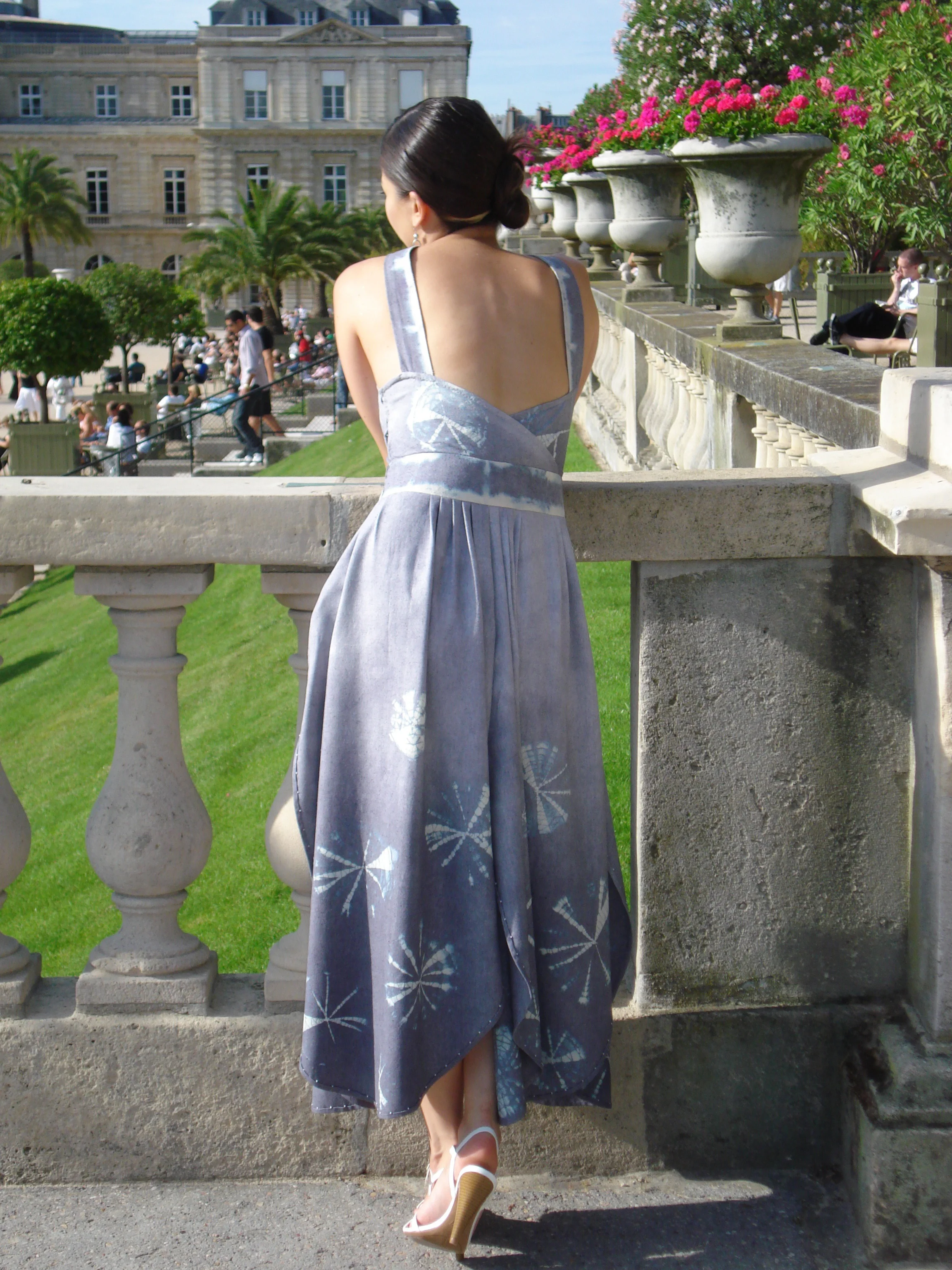Madeleine Vionnet Pattern + Shibori Dyeing Technique