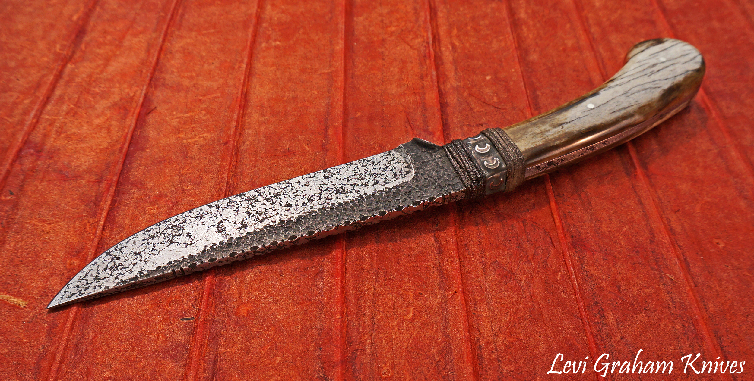 Giraffe Bone Belt Knife