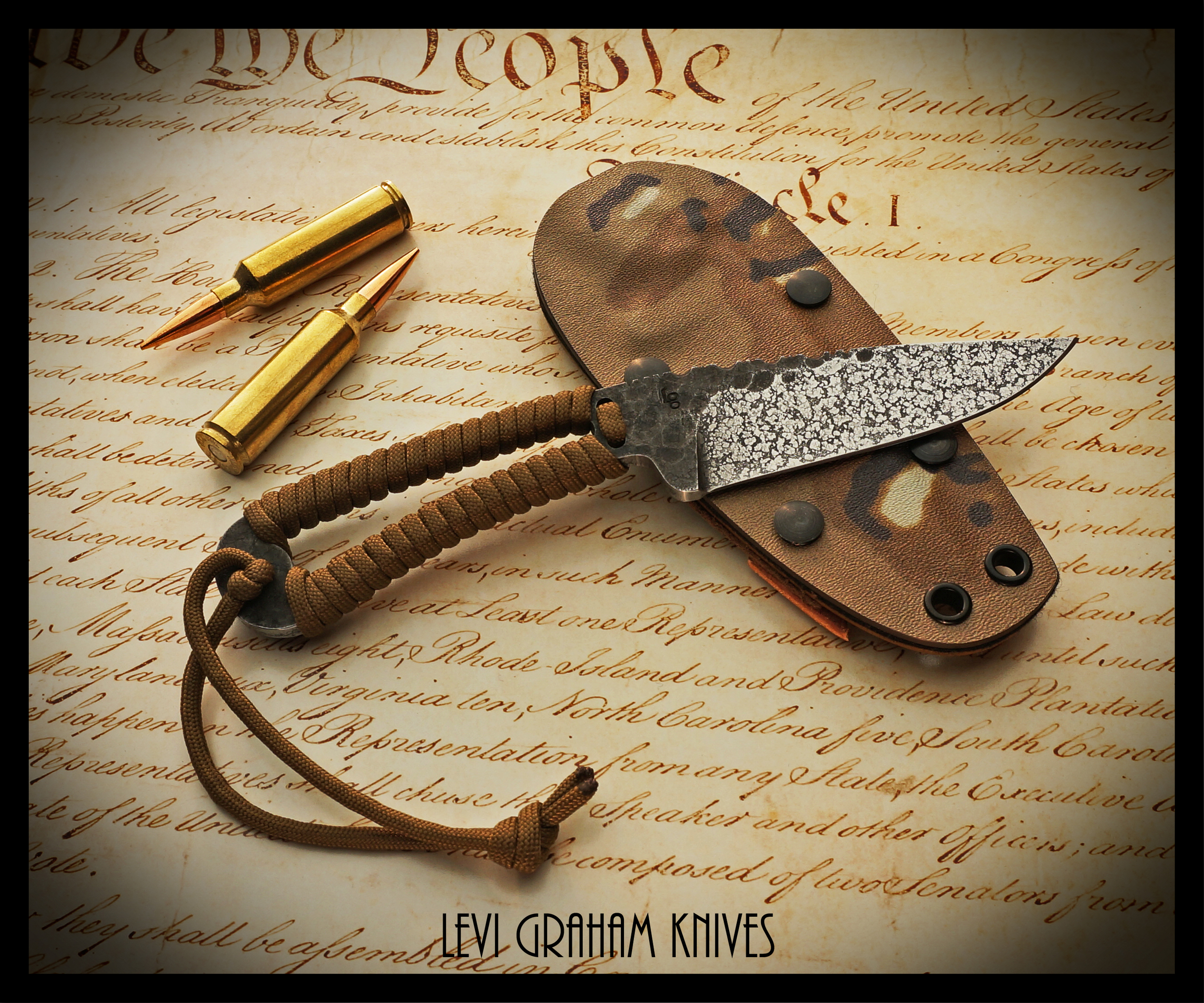 SOLD LG Tactical Forged Knife