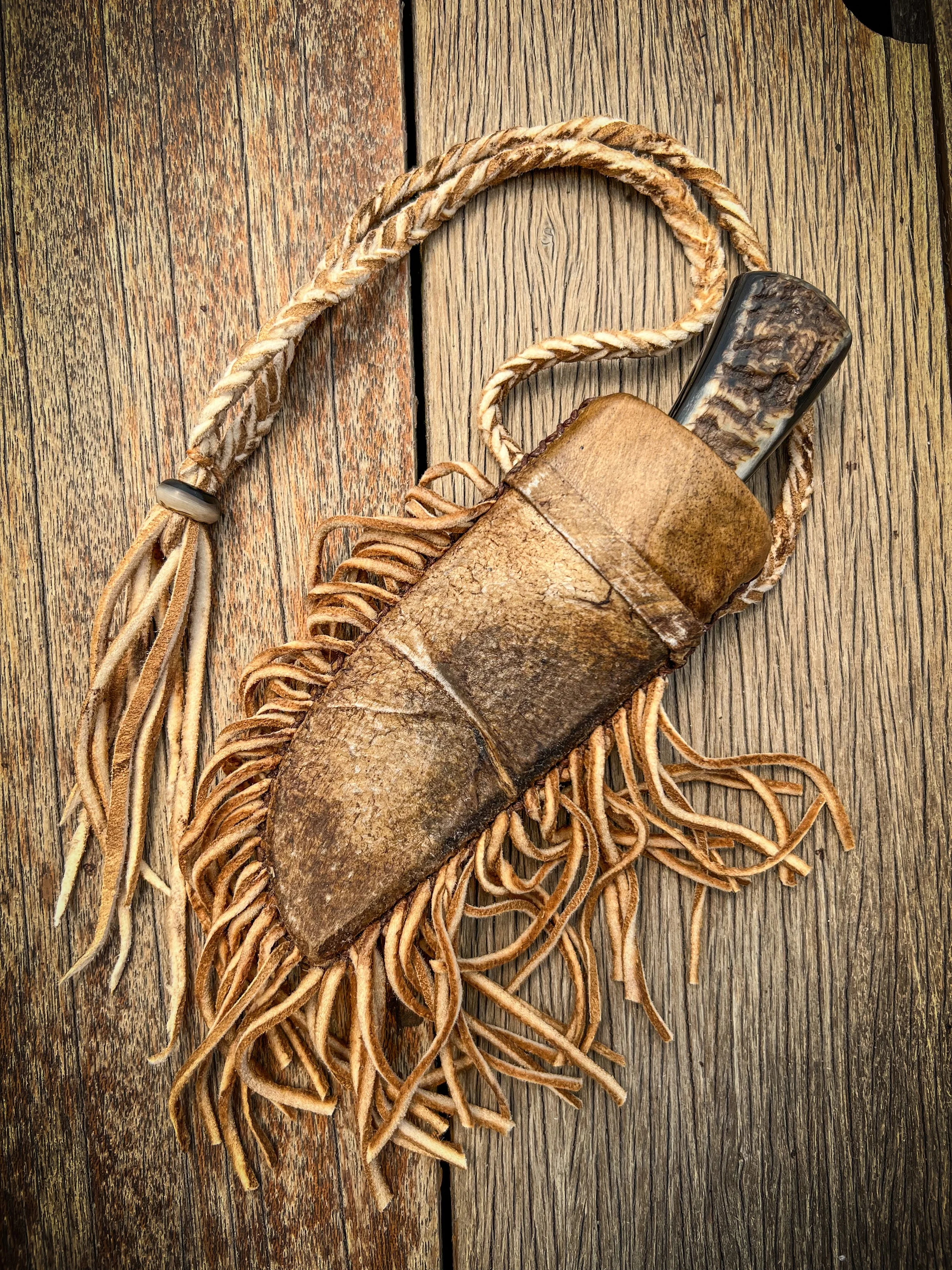 Not available - Ram Horn Neck Knife