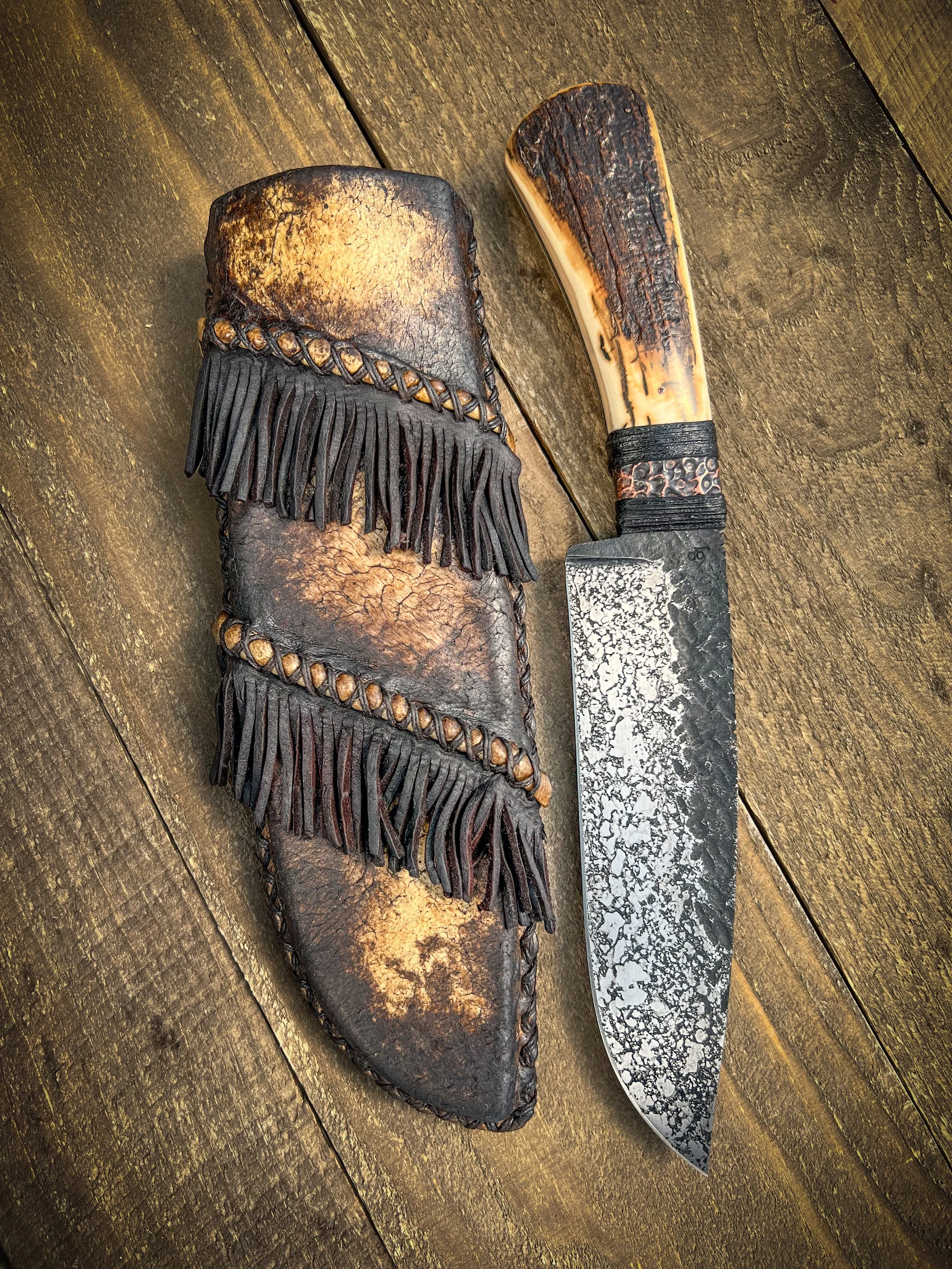Not Available - mammoth bark scales with double flap sheath