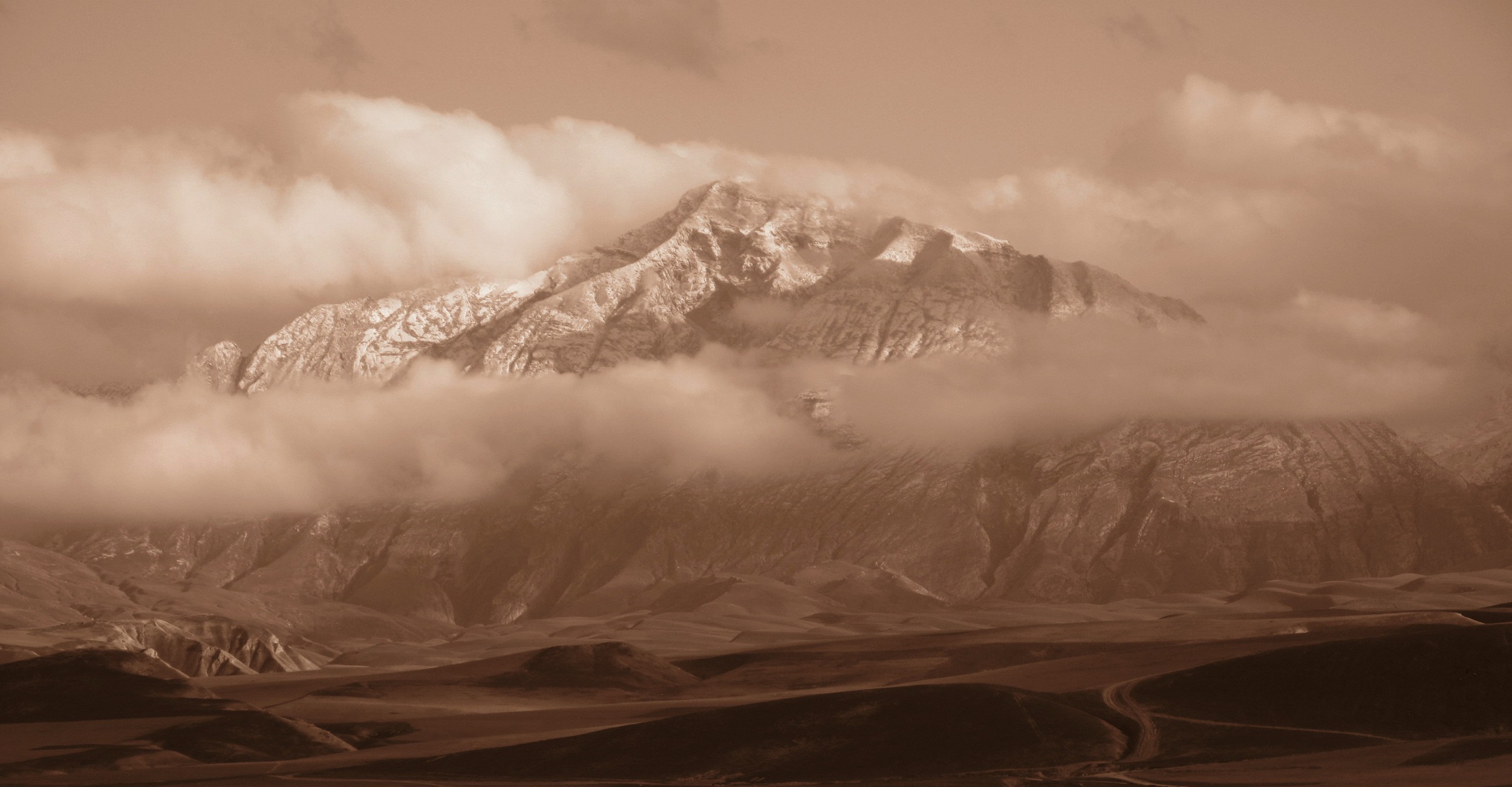 Marmal Mountains, Afghanistan - January 2013