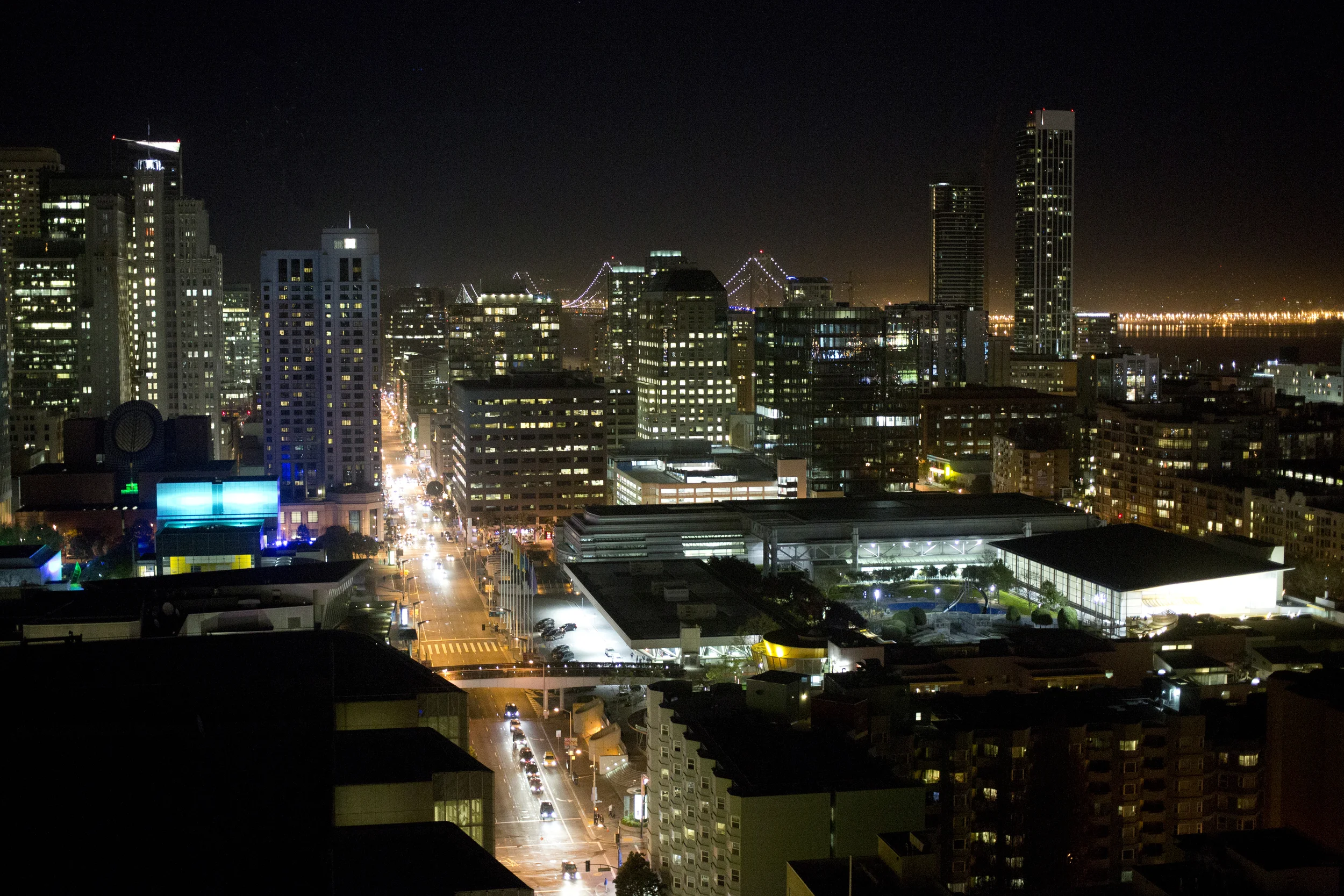 There were record high March temps last week at GDC, equally gorgeous at night!