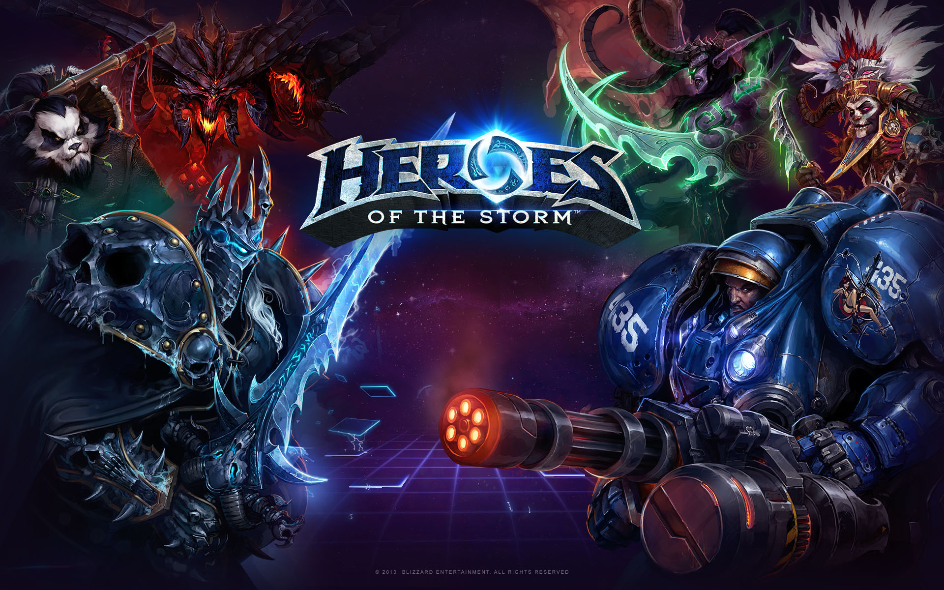 Wallpaper from Blizzard website