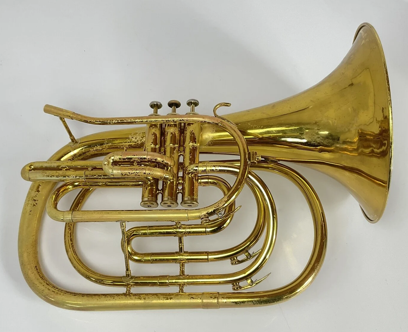 Kanstul 285 B-flat marching horn