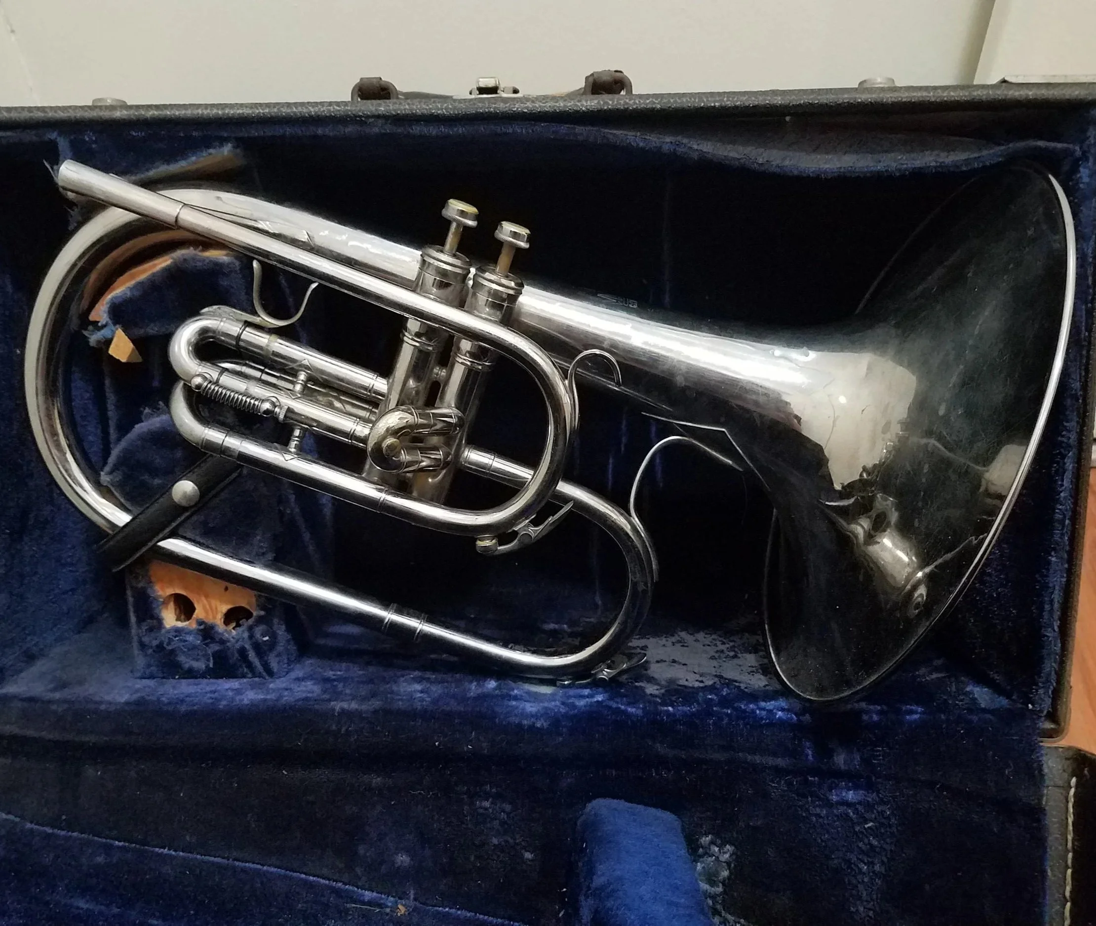 King K-50 mellophone bugle