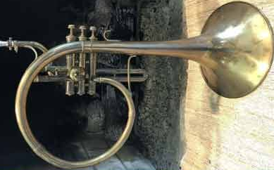 custom soprano mellophonium in B-flat (made from parts)