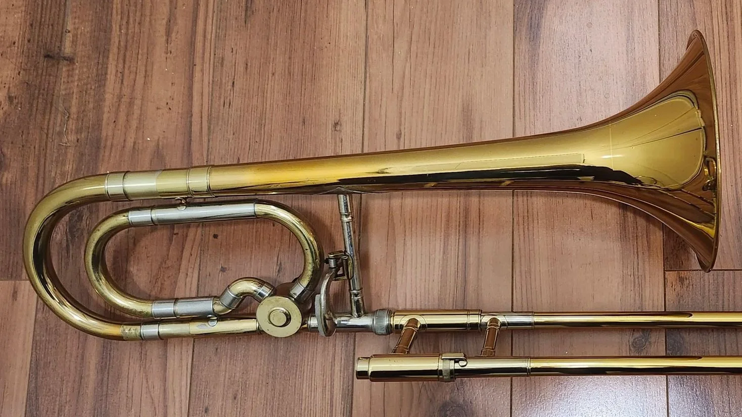 Conn 36H alto trombone with C valve (equivalent to G valve on a tenor)