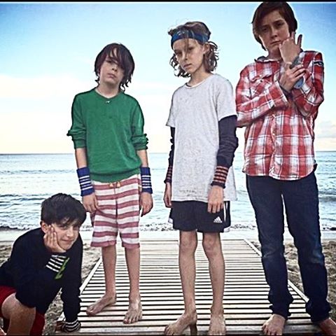 #beachboys in their #Ragcuffs #Malibu #style #mixandmatch #stripes #squadgoals #handsome #friendsforlife #california #boyswearthemtoo thanks @lucindalent for the 📷 ❤️