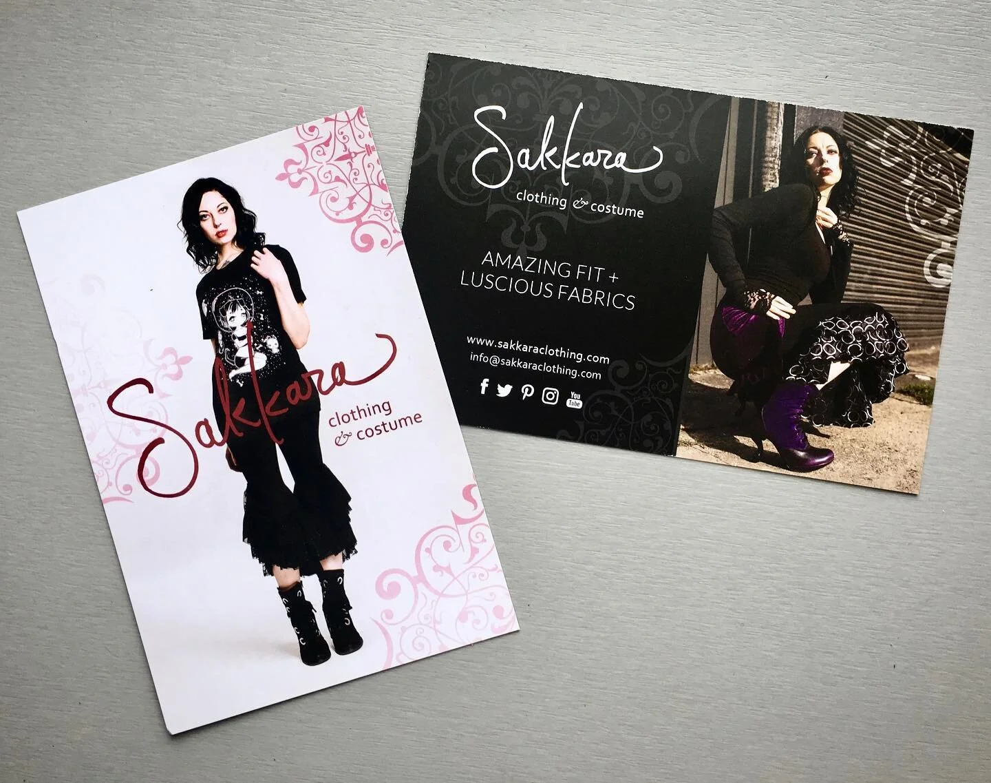 A simple postcard, but still so happy with how this came out.
Kim from Sakkara Clothing is one of the few people I do work for now that I actually met in person first, long before any sign of a pandemic. While living in Portland, we met over a long h