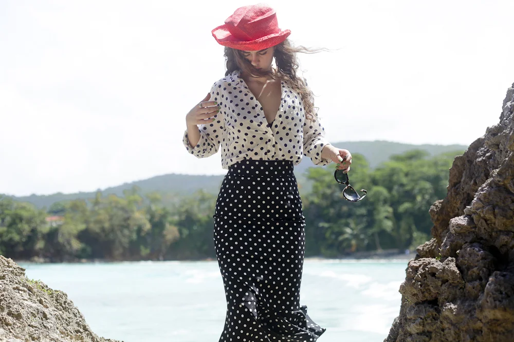Freya in Dolce & Gabbana, J Crew, Acne Studios and Catbird