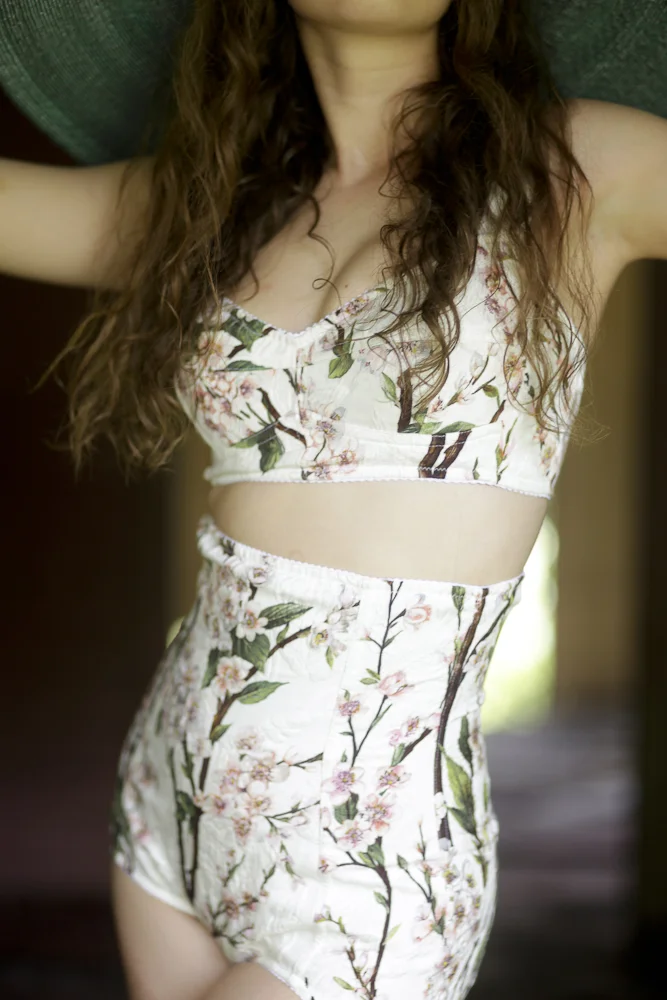 Freya in Dolce & Gabbana, Acne Studios and Catbird