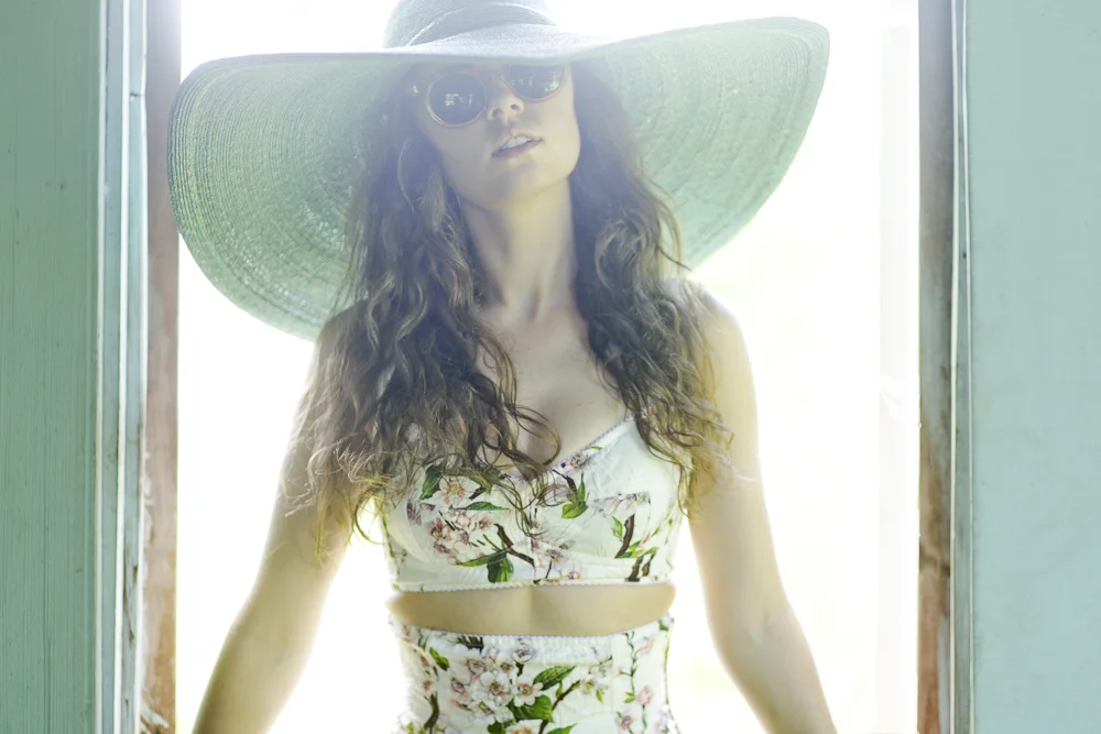 Freya in Dolce & Gabbana, Raen and vintage