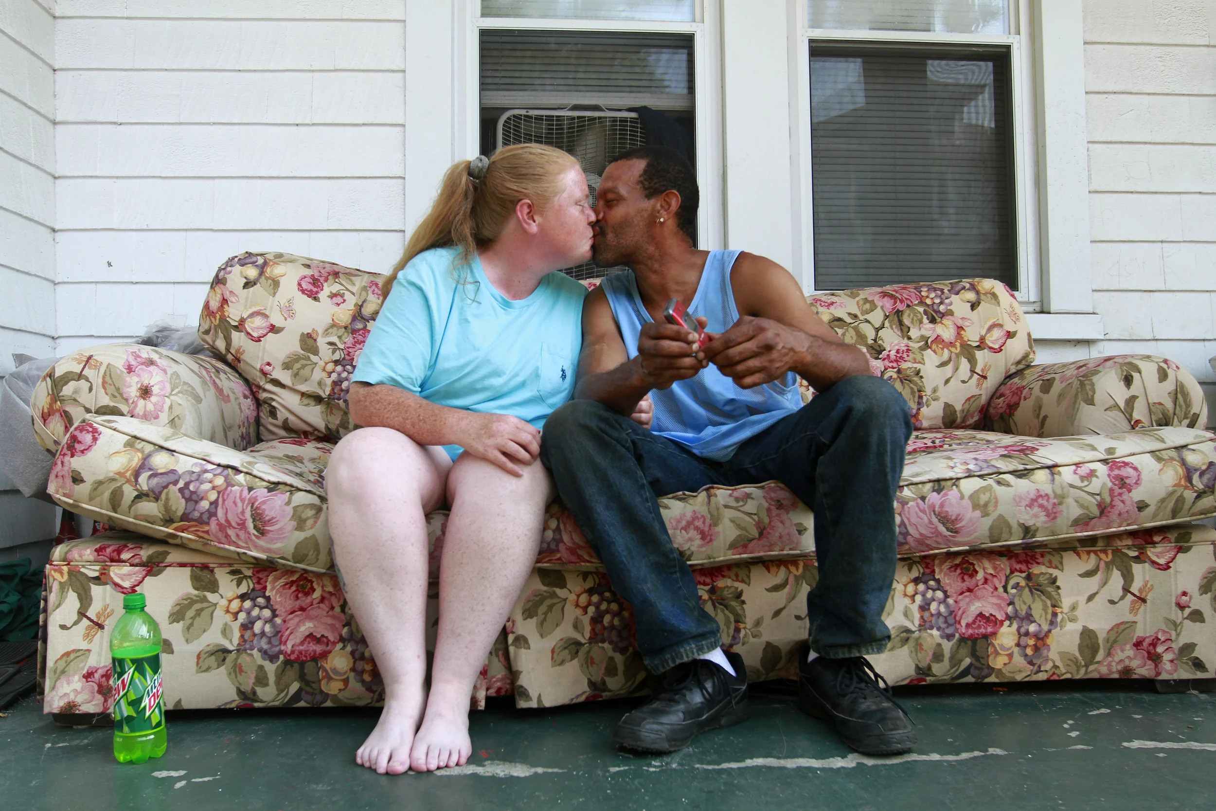 Lawanda and Tony, neighbors, together since January in Roanoke, VA. 