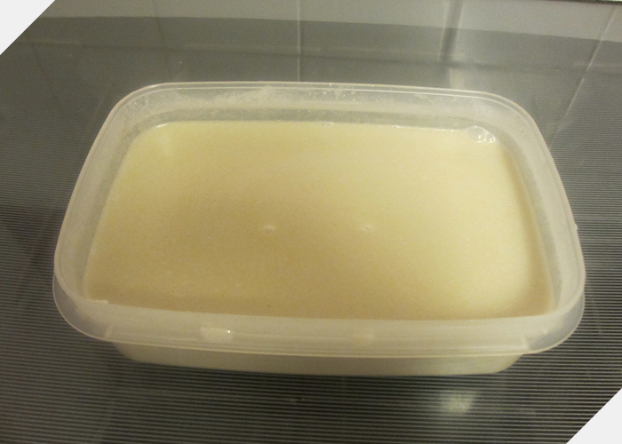 Ingredients mixed