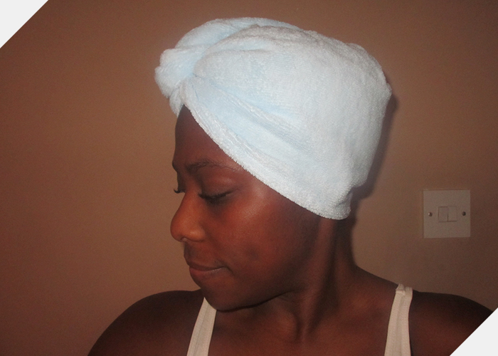 My microfiber turban/towel