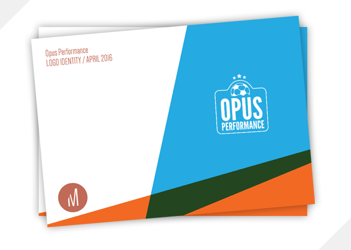 Opus Performance's identity pack.