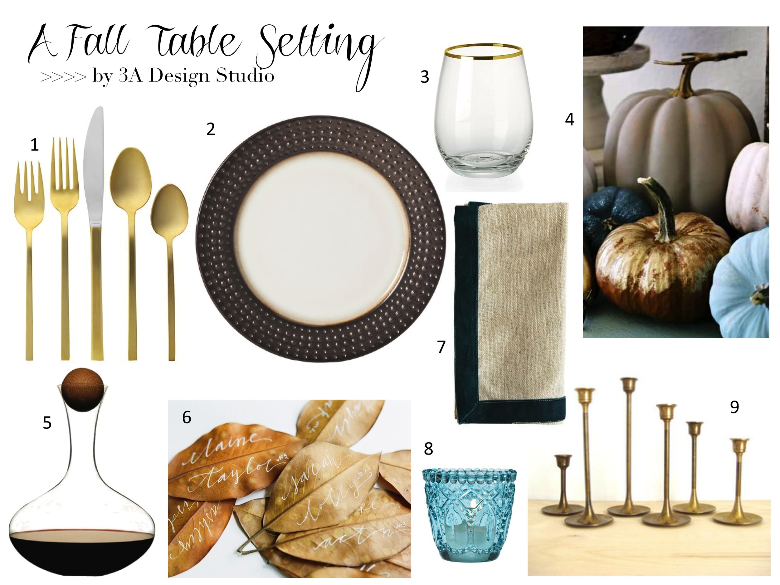 Blue Gold Fall Table Setting 3A Design Studio.jpg
