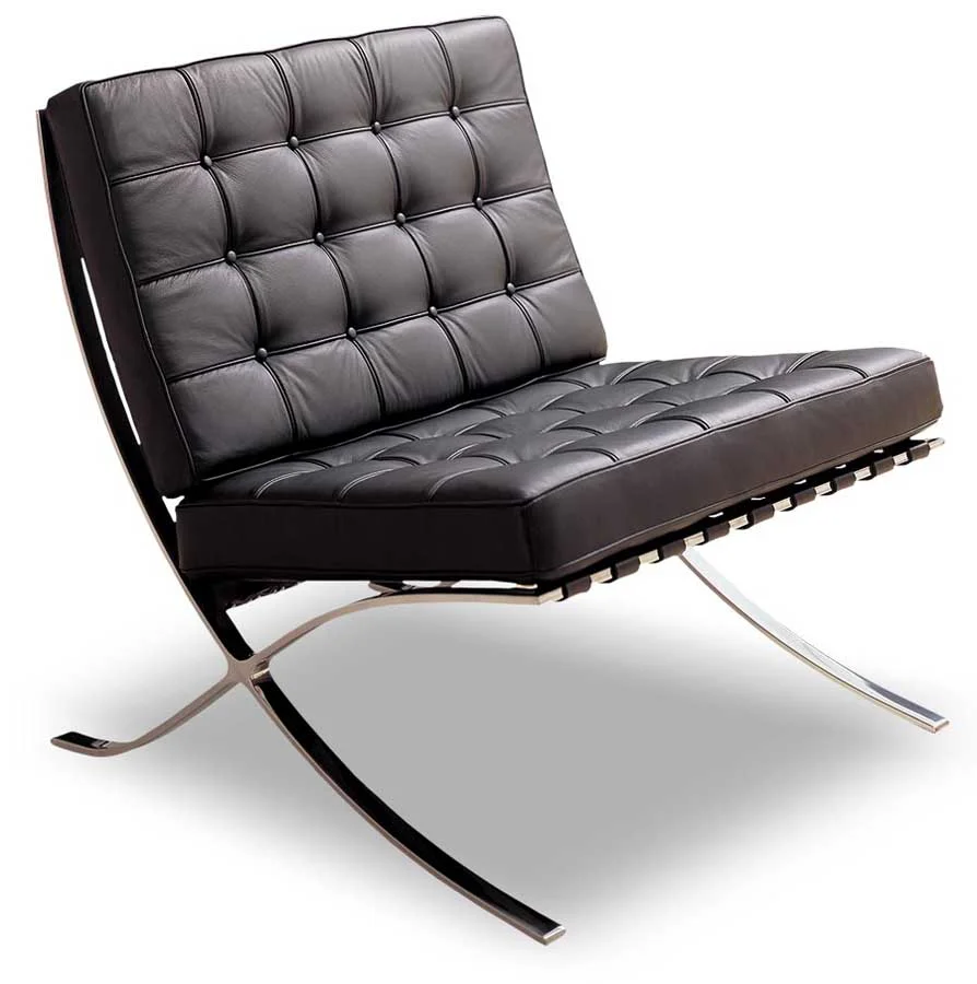 The Barcelona Chair by Ludwig Mies van der Rohe
