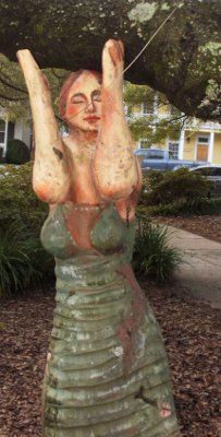 Tree sculptures of Seville Park