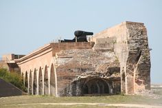 The catacombs of Ft. Pickens