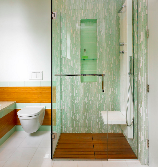Teak Shower Floors 3a Design Studio