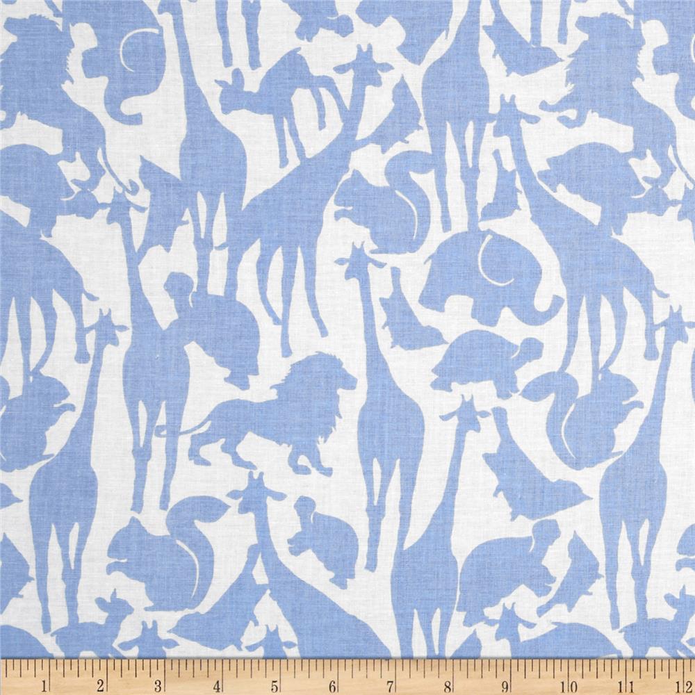 Cynthia Rowley, Oh Baby Animal Silhouettes in Blue