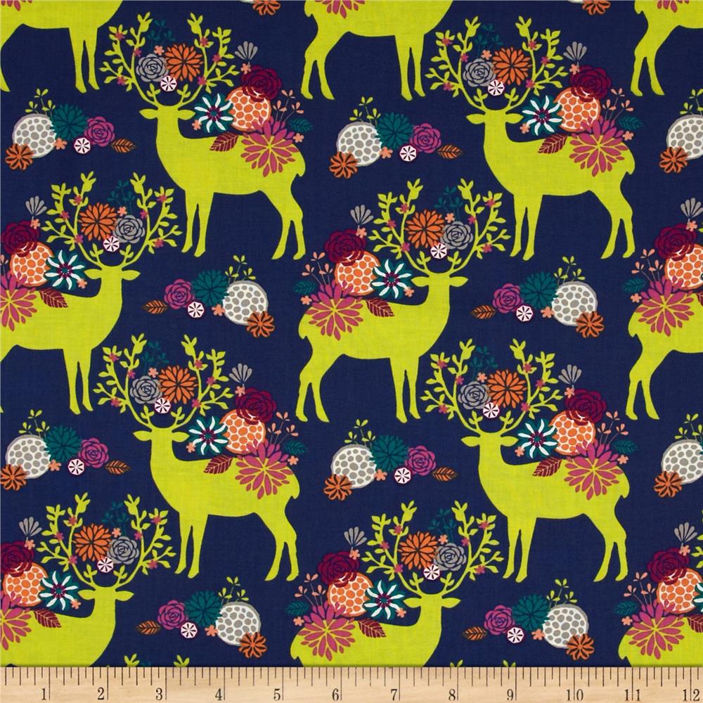 Rustique, Yes Deer in Navy