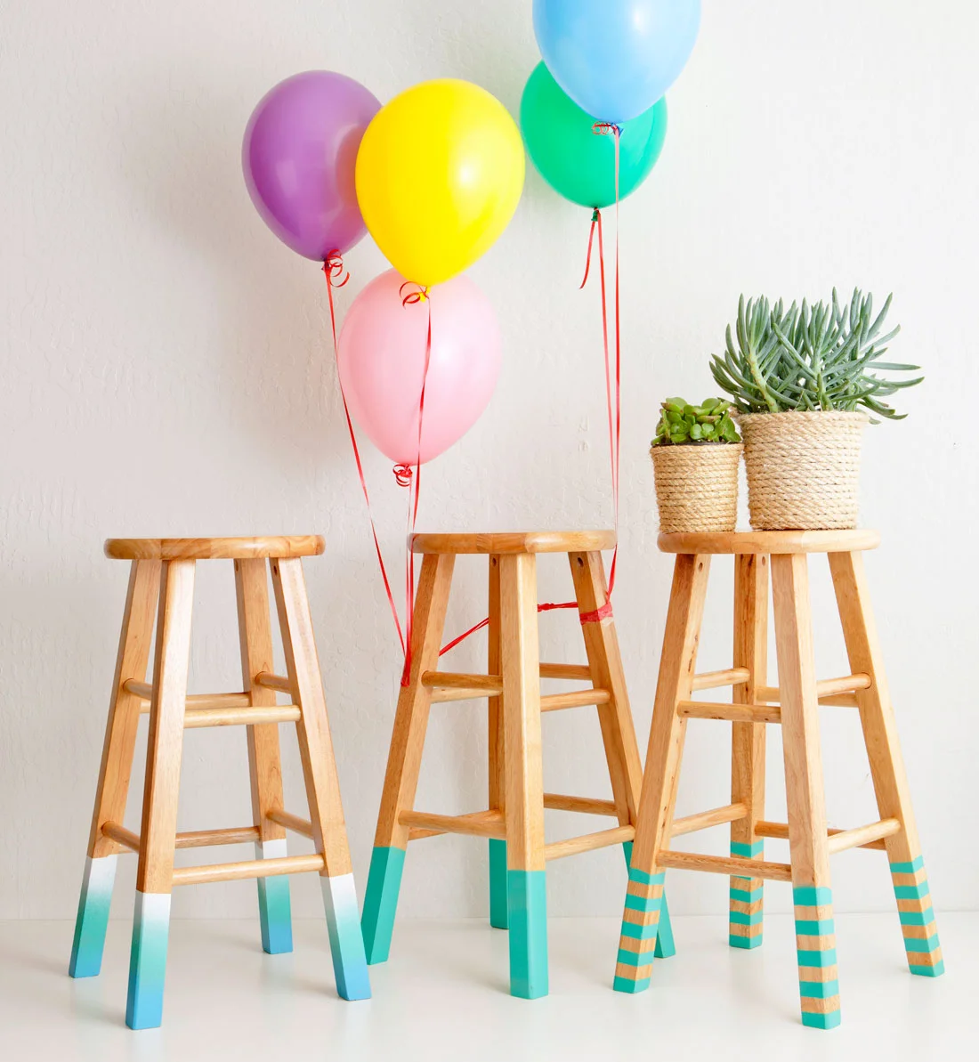 You can have fun with it too--it doesn't have to be solid!