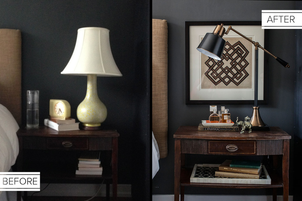 And we can't forget the beside tables. I need those lamps!