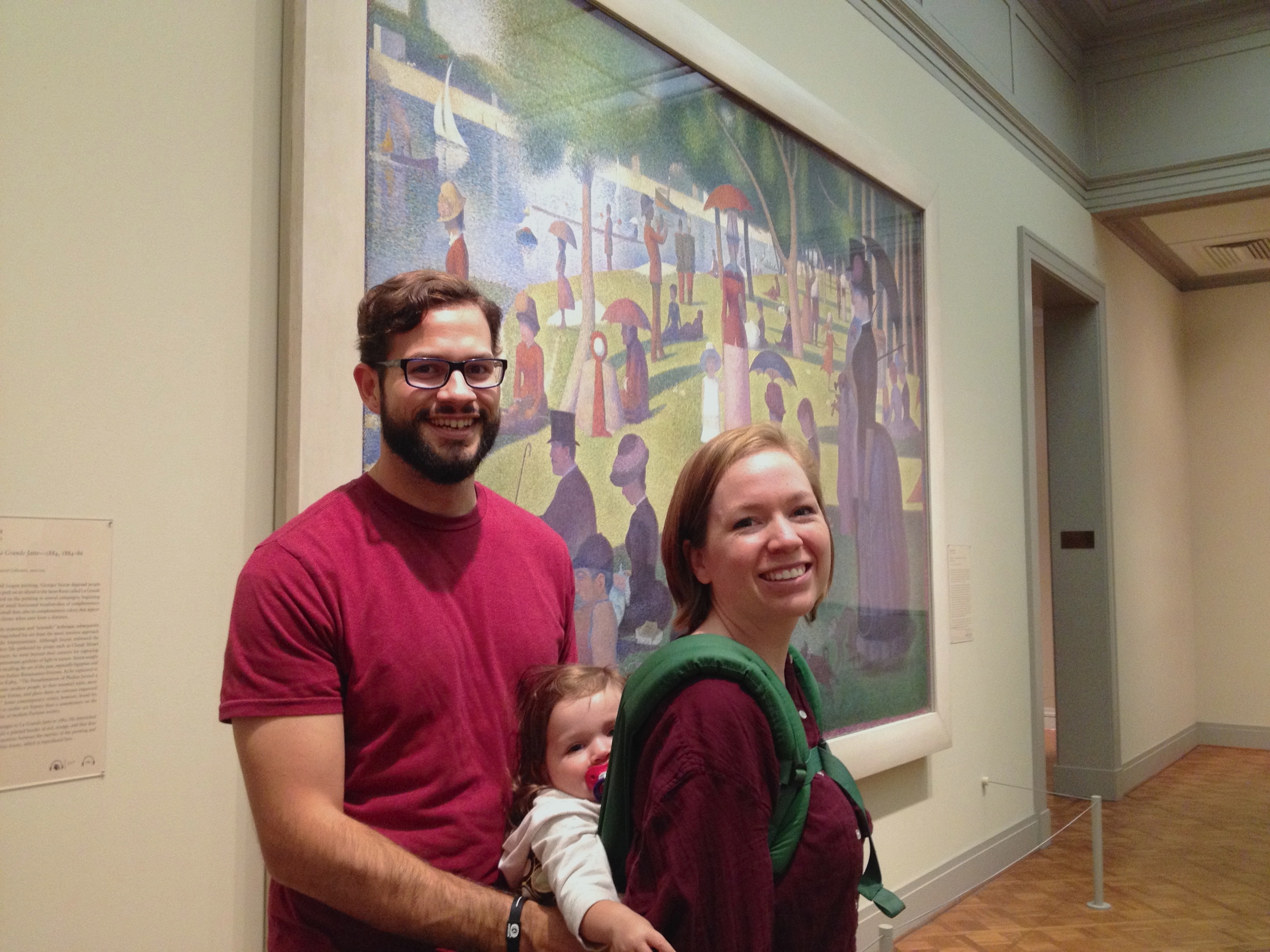 The Art Institute of Chicago has one of the best impressionist collections I've ever seen. My one regret is not spending very much time in that wing. Check out Seurat's famous A Sunday afternoon on the Island of La Grande Jatte. 