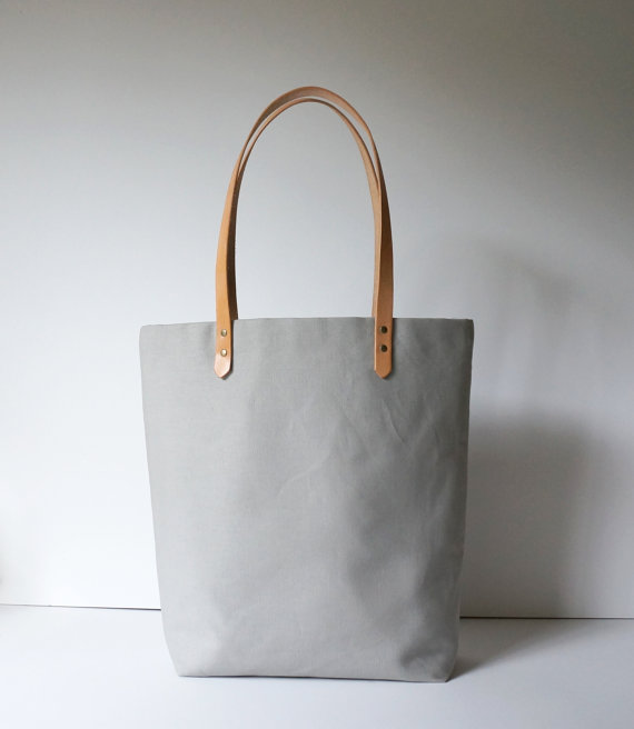 Gray Tote- Umbrella Collective $70