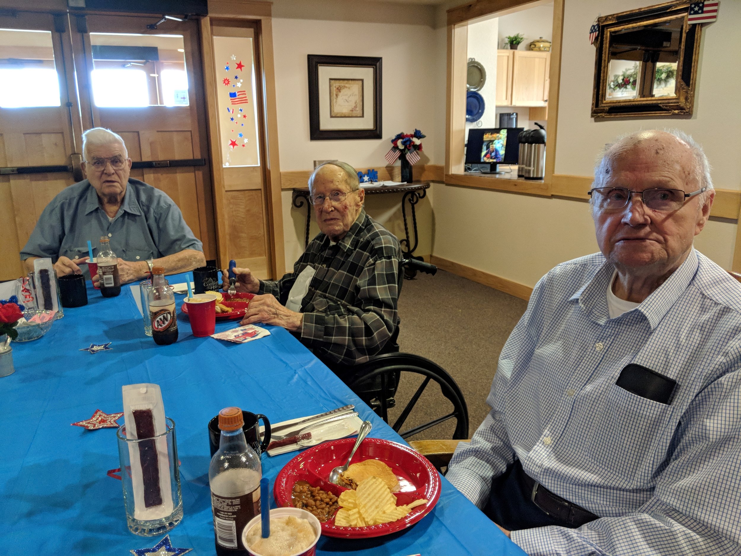 Father's Day Luncheon 2019! Hot pulled bbq pork sandwiches, baked beans, chips & root beer floats! 1.jpg