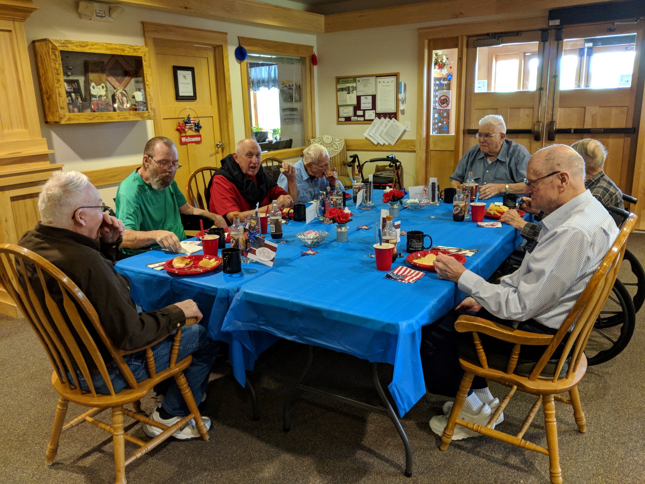 Father's Day Luncheon 2019! Hot pulled bbq pork sandwiches, baked beans, chips & root beer floats! 2.jpg