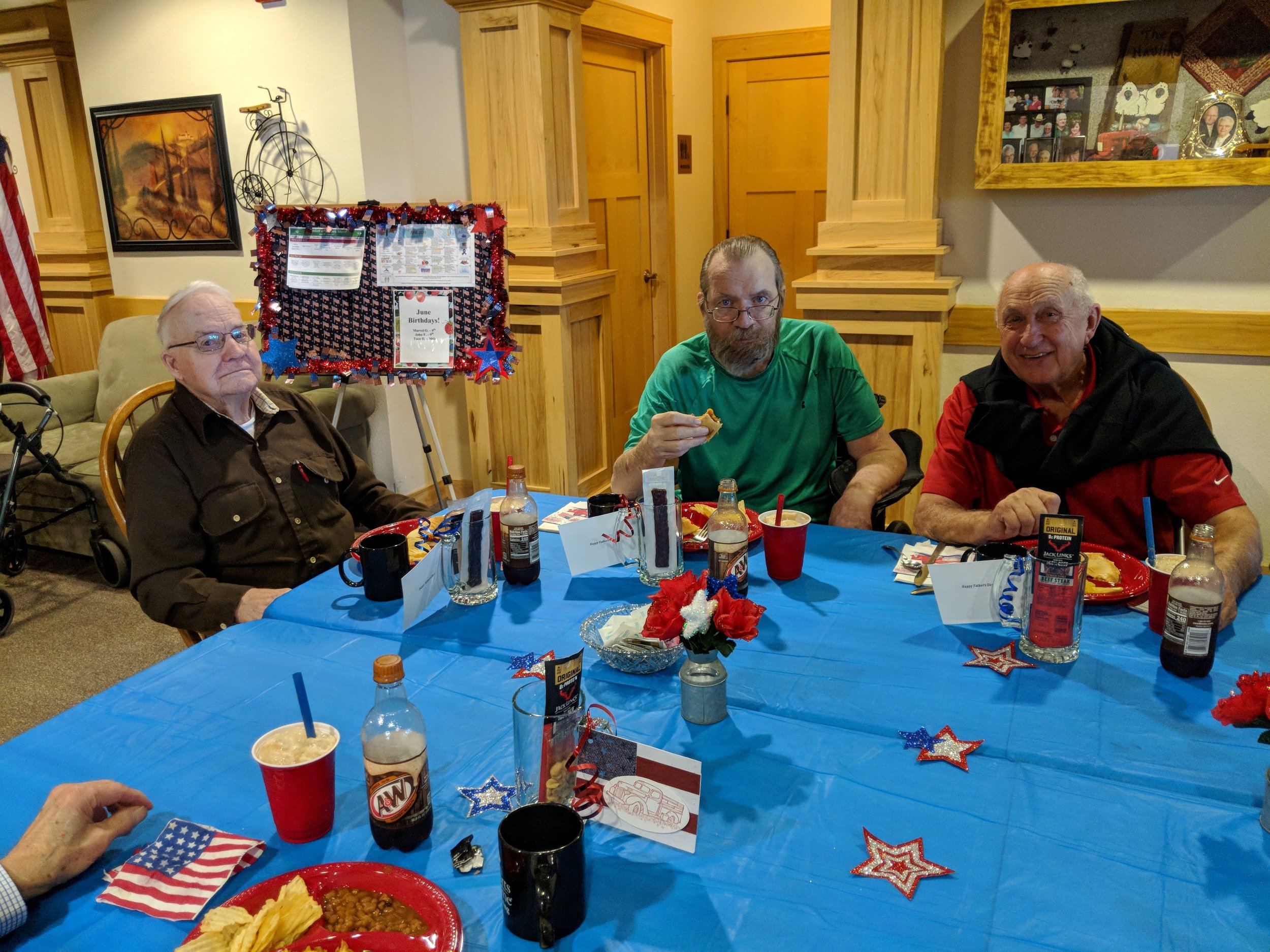 Father's Day Luncheon 2019! Hot pulled bbq pork sandwiches, baked beans, chips & root beer floats! 4.jpg