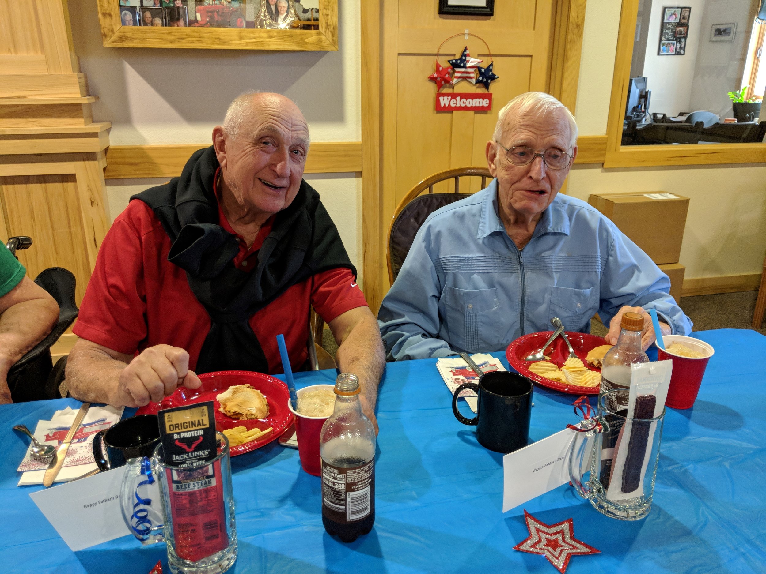 Father's Day Luncheon 2019! Hot pulled bbq pork sandwiches, baked beans, chips & root beer floats! 5.jpg