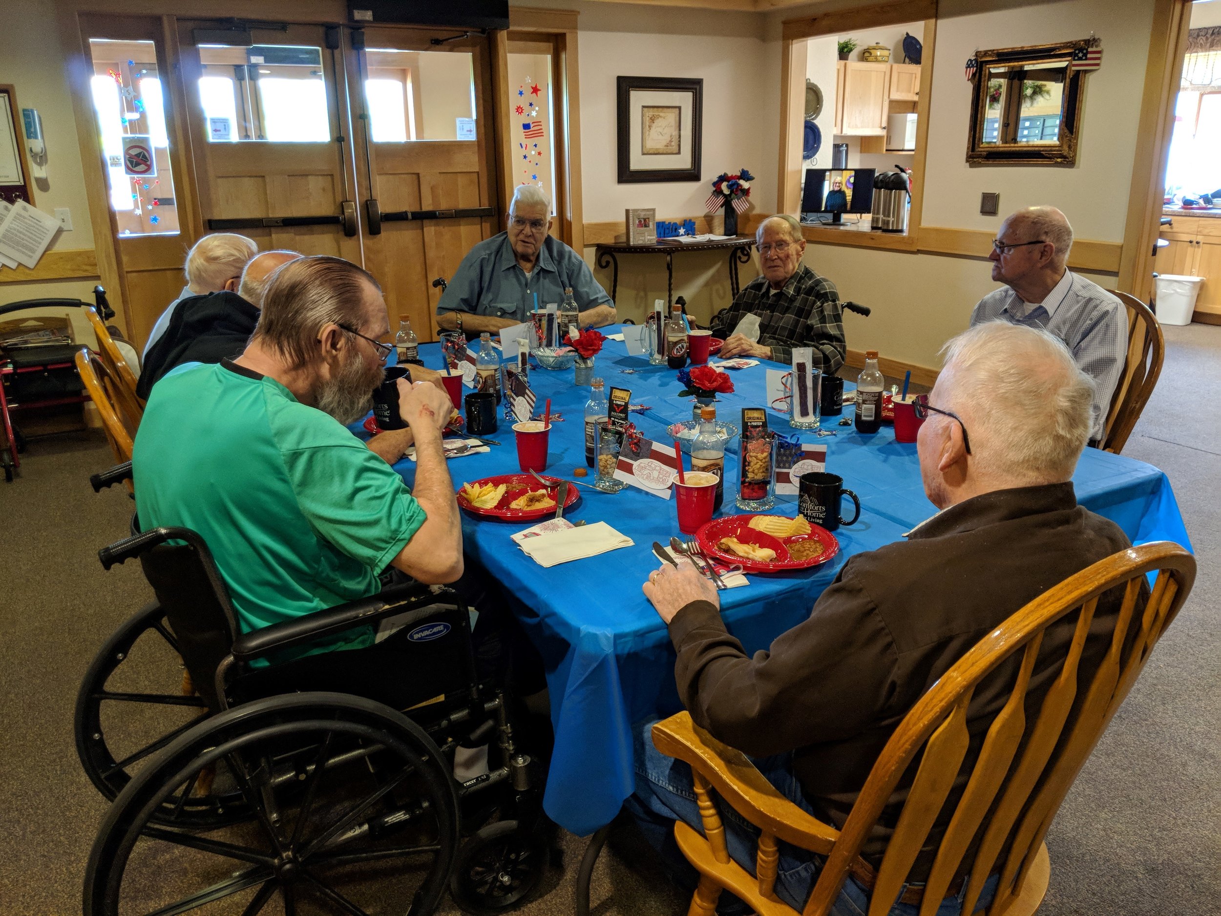 Father's Day Luncheon 2019! Hot pulled bbq pork sandwiches, baked beans, chips & root beer floats!.jpg