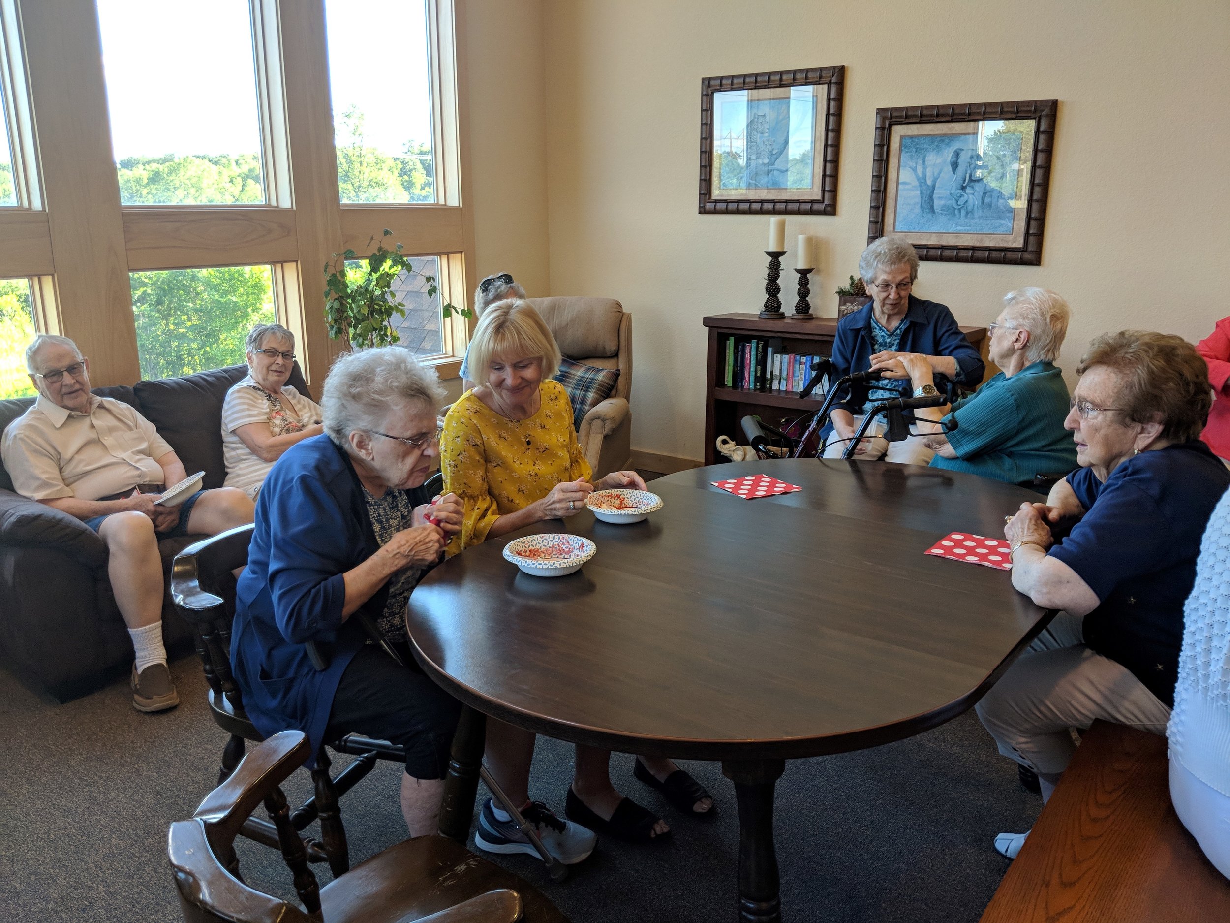Strawberry Shortcake Family Social!! Free will donations were given towards the Alzheimer's Association. Thank you to everyone who came out and enjoyed this delicious treat for a great cause ❤️!.jpg
